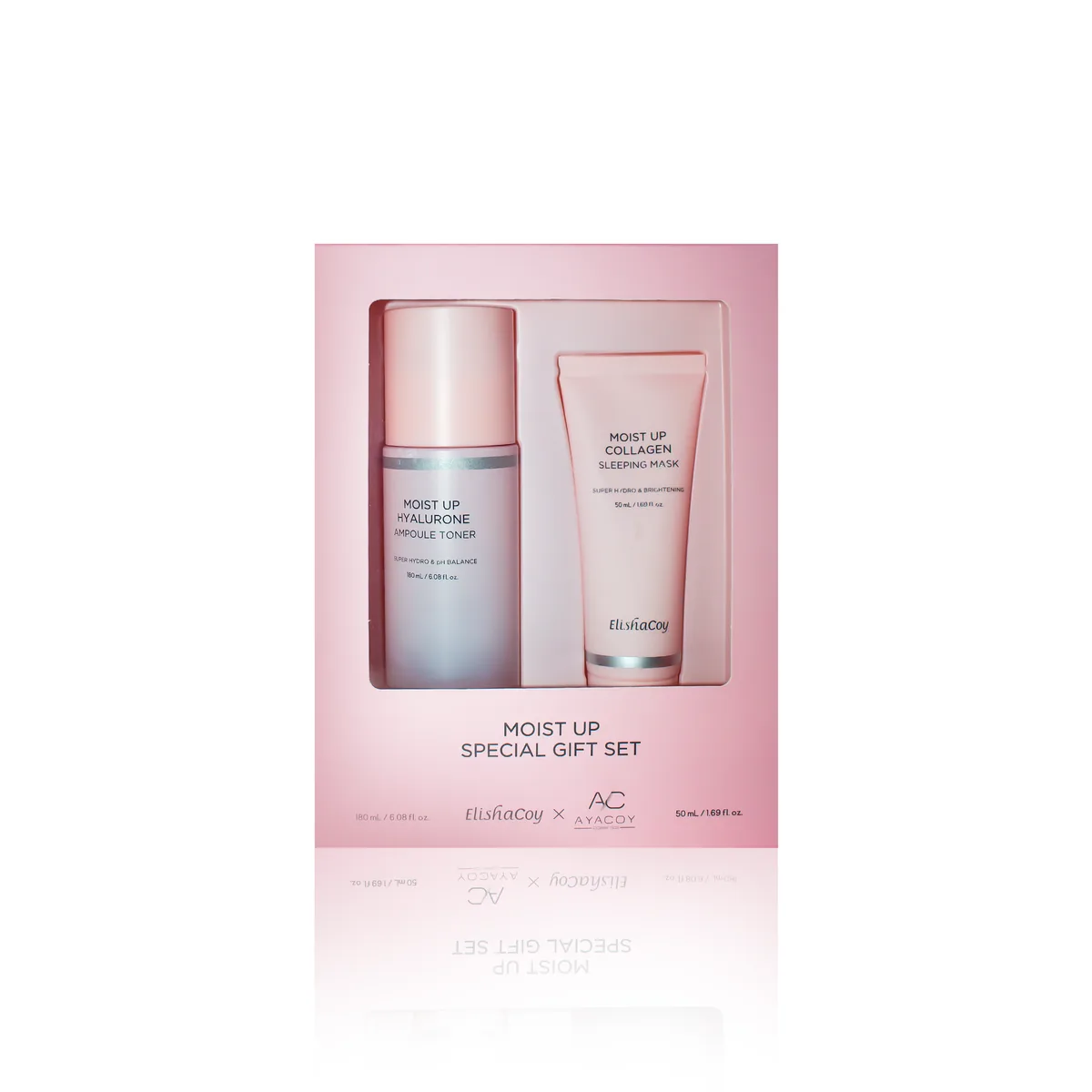 Elishacoy Moist Up Special Gift Set pink box